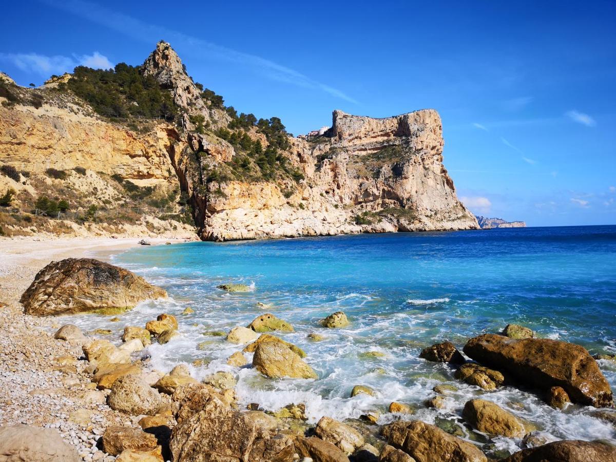 La Madrugada - Luxury Moraira Villa With Sea Views And Private Heated Pool Extérieur photo