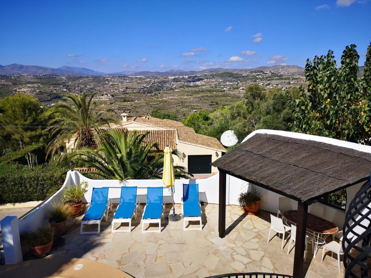 La Madrugada - Luxury Moraira Villa With Sea Views And Private Heated Pool Extérieur photo