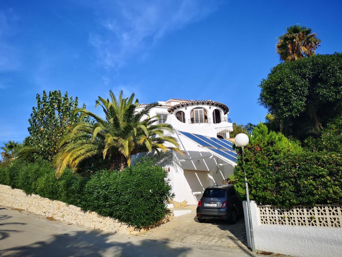 La Madrugada - Luxury Moraira Villa With Sea Views And Private Heated Pool Extérieur photo