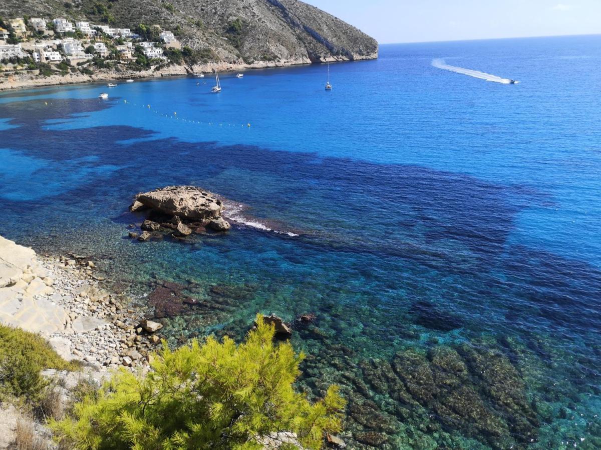 La Madrugada - Luxury Moraira Villa With Sea Views And Private Heated Pool Extérieur photo