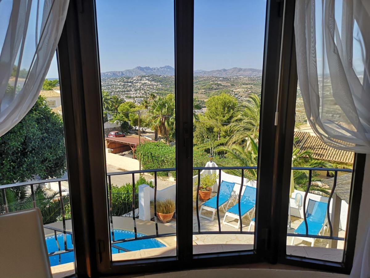 La Madrugada - Luxury Moraira Villa With Sea Views And Private Heated Pool Extérieur photo