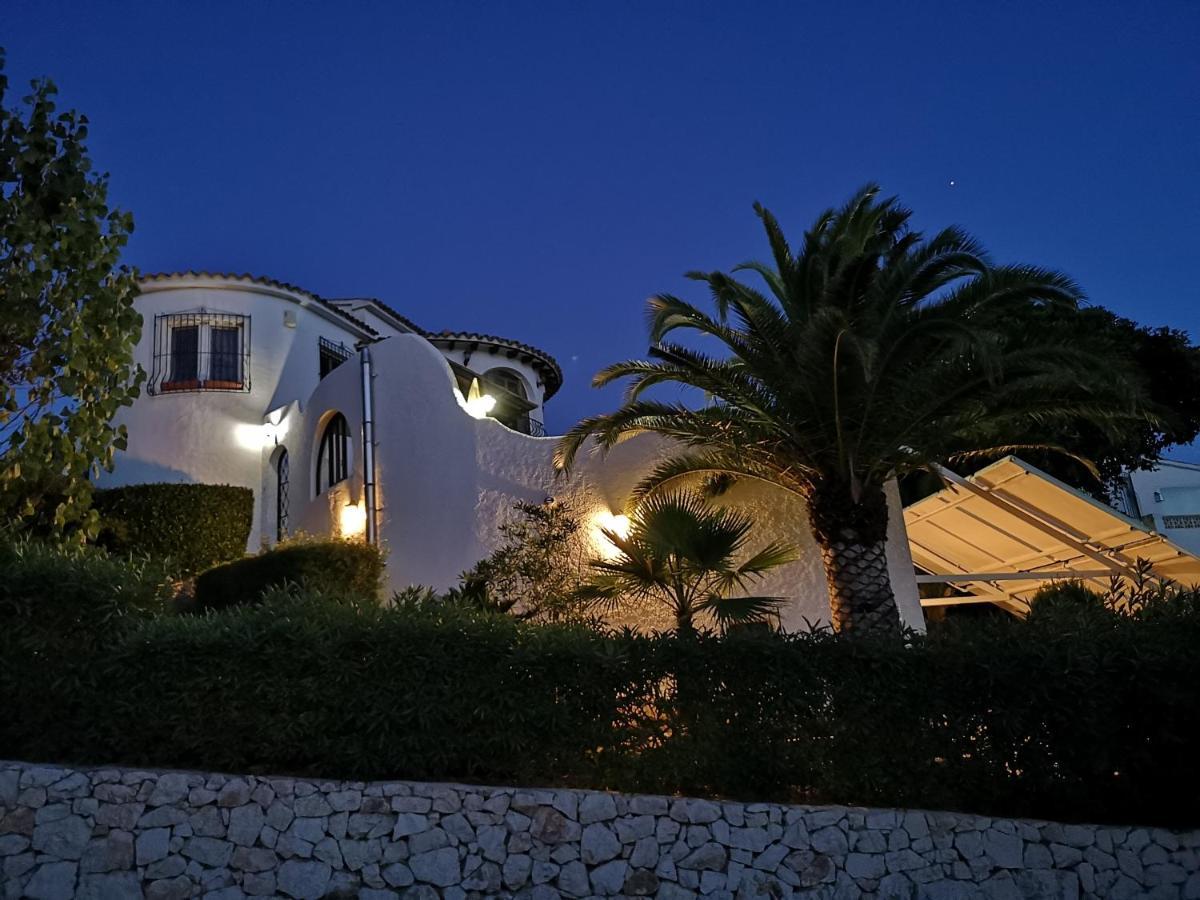 La Madrugada - Luxury Moraira Villa With Sea Views And Private Heated Pool Extérieur photo
