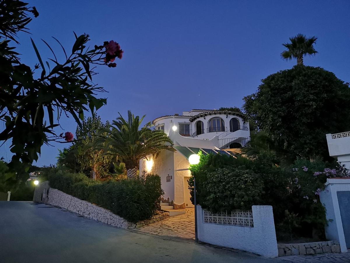 La Madrugada - Luxury Moraira Villa With Sea Views And Private Heated Pool Extérieur photo