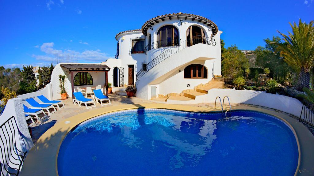 La Madrugada - Luxury Moraira Villa With Sea Views And Private Heated Pool Extérieur photo