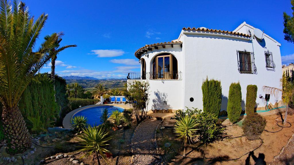 La Madrugada - Luxury Moraira Villa With Sea Views And Private Heated Pool Extérieur photo