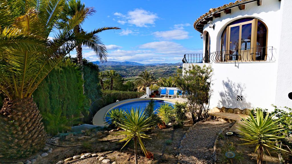La Madrugada - Luxury Moraira Villa With Sea Views And Private Heated Pool Extérieur photo
